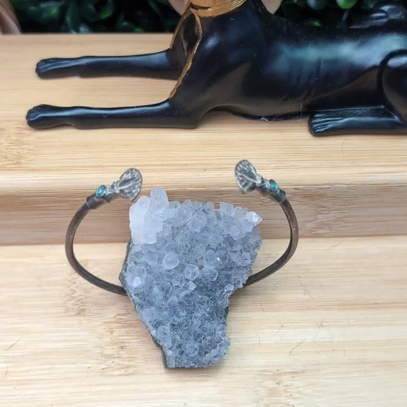 Lotus Blossom Sterling Silver Cuff - Picture 5 of 9